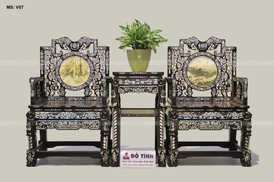 V07| Bộ Vách Tàu Khảm Ốc Đỏ 7 Món bo vach tau kham oc do 7 mon 28