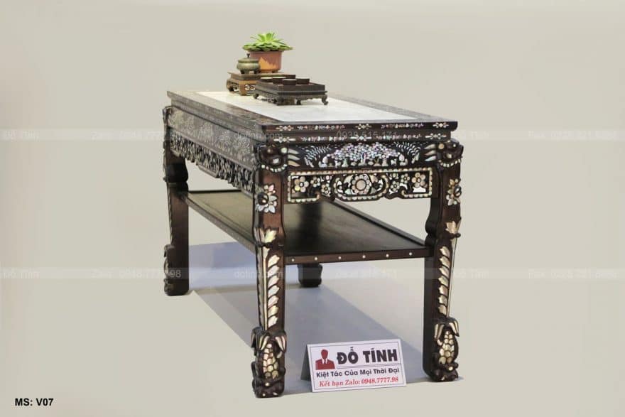V07| Bộ Vách Tàu Khảm Ốc Đỏ 7 Món bo vach tau kham oc do 7 mon 5