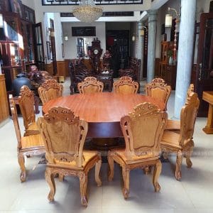BA10-2022| Bộ Ghế Ăn Bàn Tròn