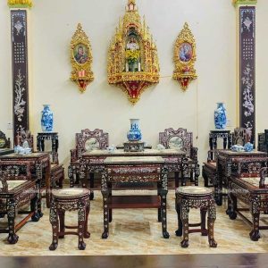 AA147-2022| Bộ Ghế Vách Khảm Ốc - Cực Đẹp!!!
