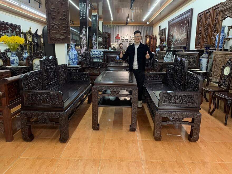 Mã 4: Bộ Trường Tam Sơn Triện Huế - Gỗ Gụ Mật Tuy Hoà Mã 4: Bộ trường tam Sơn triện Huế đẹp xuất sắc