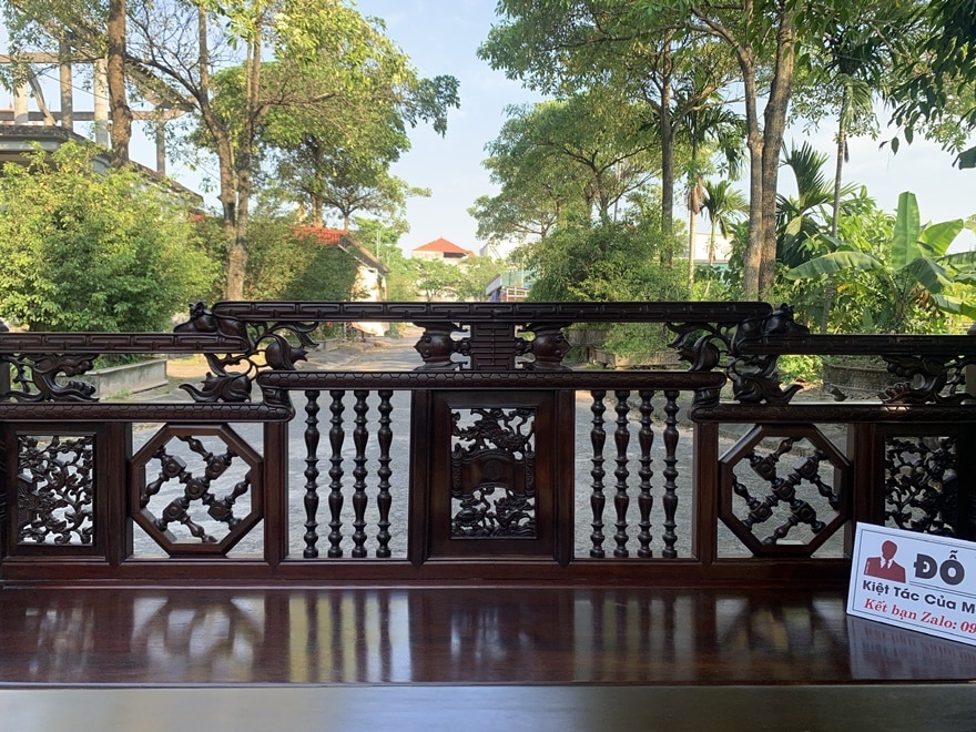 Mã 36: BỘ TRƯỜNG KỶ SONG TIỆN NGŨ QUẢ HUẾ - GỖ GỤ TA - ĐOẢN DÀI 2m17 .55cm - ( HÀNG ĐỤC TAY TINH XẢO ) truong ky song tien ngu qua chu tho