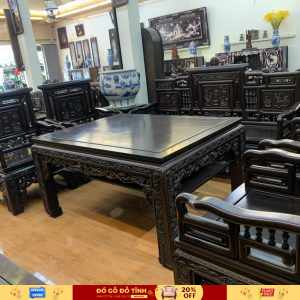 Mã 9 : Bộ Cổ Đồ - 8 Món - Gỗ Gụ Ta Quảng Bình - Hàng Cao Cấp