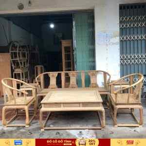 BG106 Bộ ghế minh thúng 6 món gỗ gụ của xưởng mộc Đỗ Tĩnh